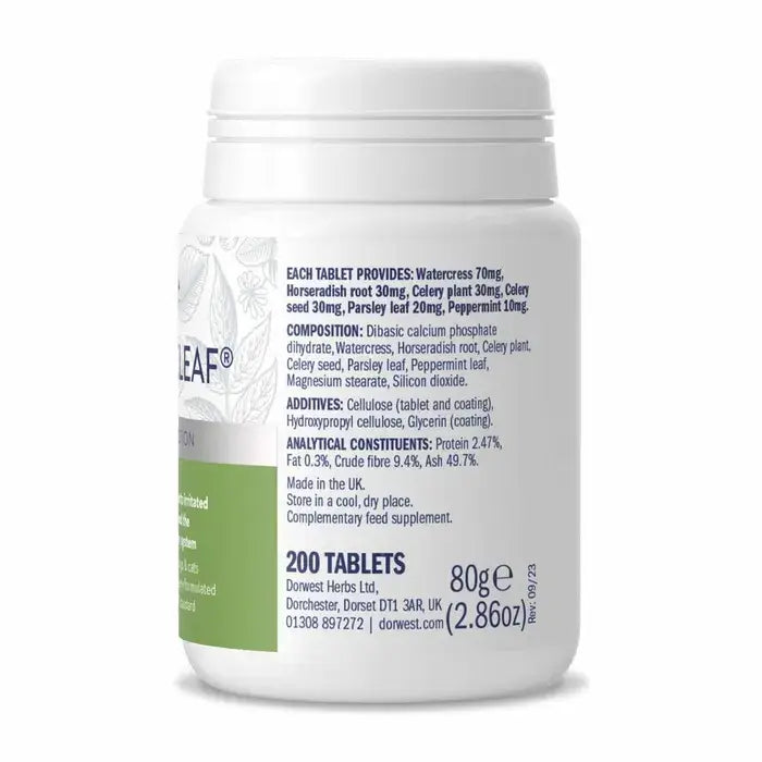Dorwest Green Releaf® Tablets for Dogs – Natural Skin, Joint & Urinary Support