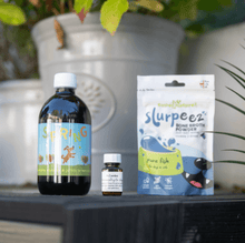 Joint Support Bundle featuring Spring Joint Support, A.Combo Homeopathy, and Slurpeez Bone Broth Powder.