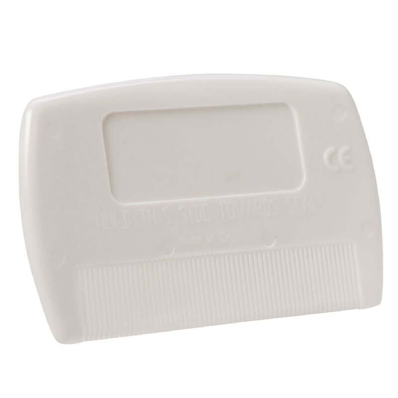 Flea comb on a white background