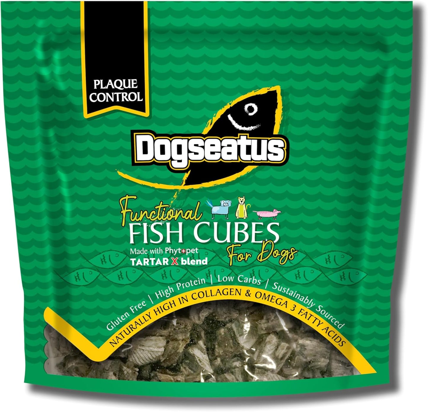 Dogseatus Fish Skin Cubes
