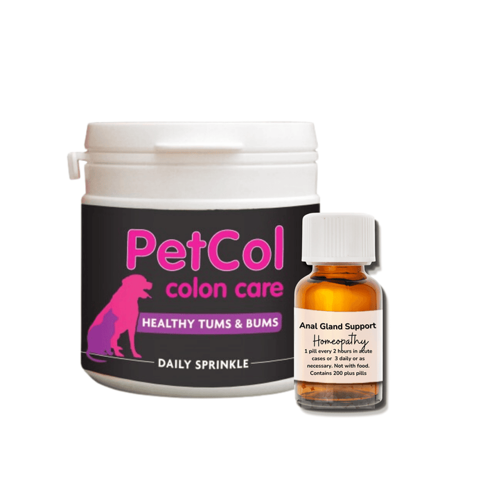 PetCol Anal Gland Supplement. Stops Dogs Scooting