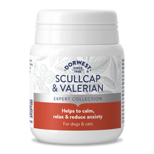 Dorwest Scullcap & Valerian Tablets for Dogs and Cats – Natural Calming & Anxiety Support
