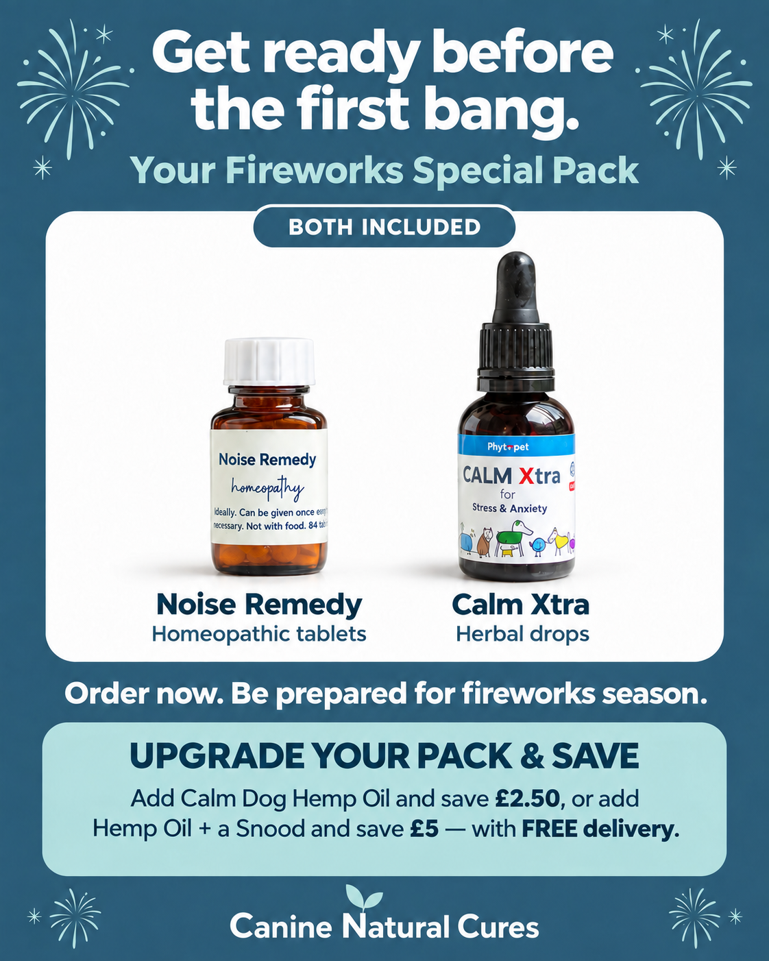 Fireworks Special Pack: For Dogs Scared of Fireworks