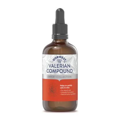 Dorwest Valerian Compound for Dogs and Cats – Natural Calming Support for Stress & Anxiety