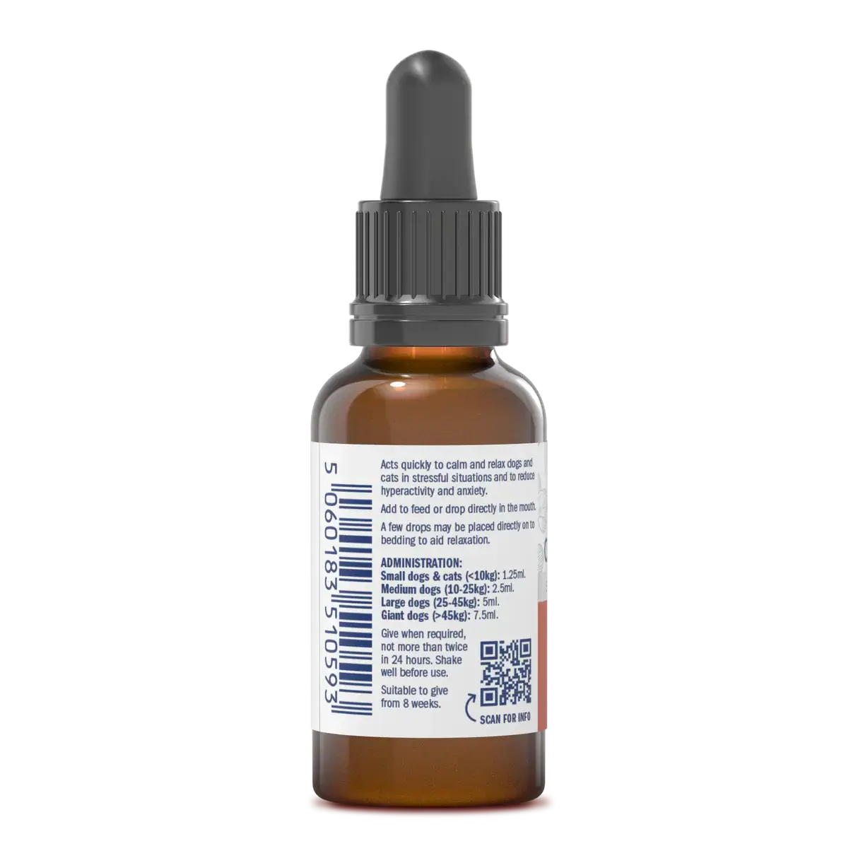 Dorwest Valerian Compound for Dogs and Cats – Natural Calming Support for Stress & Anxiety