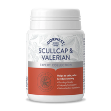 Dorwest Scullcap & Valerian Tablets for Dogs and Cats – Natural Calming & Anxiety Support
